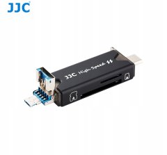 JJC Čtečka paměťových karet Micro USB USB-C 3.0 Micro SD