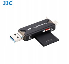 JJC Čtečka paměťových karet Micro USB USB-C 3.0 Micro SD