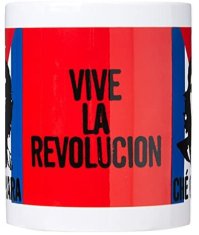 CurePink Keramický hrnek Che Guevara: Revolucion (objem 315 ml)