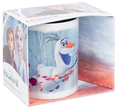 CurePink Keramický hrnek Frozen II|Ledové království: Olaf (objem 315 ml)