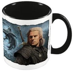 CurePink Keramický hrnek The Netflix|The Witcher|Zaklínač: Bound By Fate (objem 315 ml)