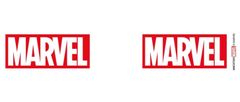 CurePink Keramický hrnek Marvel: Logo (objem 325 ml)