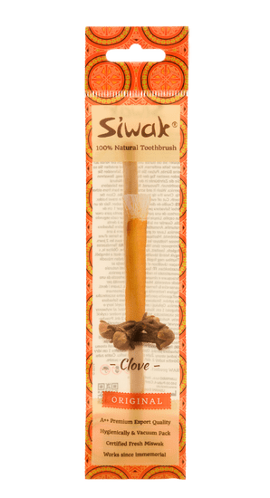 Siwak Miswak přírodní zubní kartáček - HŘEBÍČEK