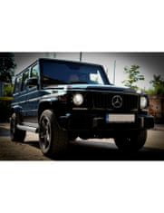 Protec  Přední maska Mercedes W463 G63 1990-2018 PANAMERICANA černá lesklá