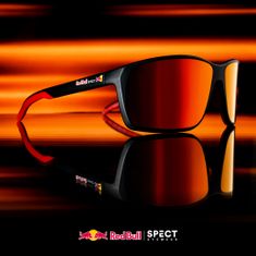 Red Bull Spect sluneční brýle TILL černé s oranžovými skly