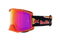 Red Bull Spect motokrosové brýle STRIVE oranžové s červeným sklem