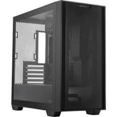 ASUS A21 CASE Transparent Glass BLACK, mATX, 2xUSB3.2, čierna