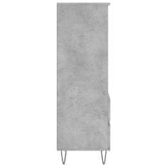 Vidaxl Skříň highboard betonově šedá 40 x 36 x 110 cm kompozitní dřevo