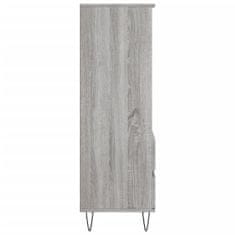 Vidaxl Skříň highboard šedá sonoma 40 x 36 x 110 cm kompozitní dřevo