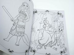 Disney Velká kniha omalovánek se samolepkami Disney - Kráska a zvíře
