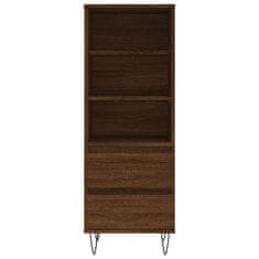 Vidaxl Skříň highboard hnědý dub 40 x 36 x 110 cm kompozitní dřevo