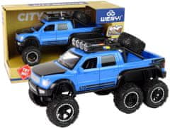 shumee Off-Road Car Friction Drive Velká kola 1:16 Modrá