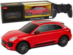 shumee Auto R/C Porsche Macan Turbo 1:24 Rastar Red