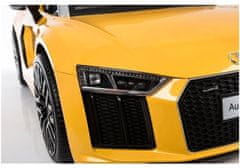 Lean-toys Auto Na Akumulátor Audi R8 Spyder Žlutá