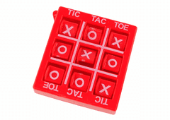 shumee Hra Tic Tac Toe 4,5 cm červená