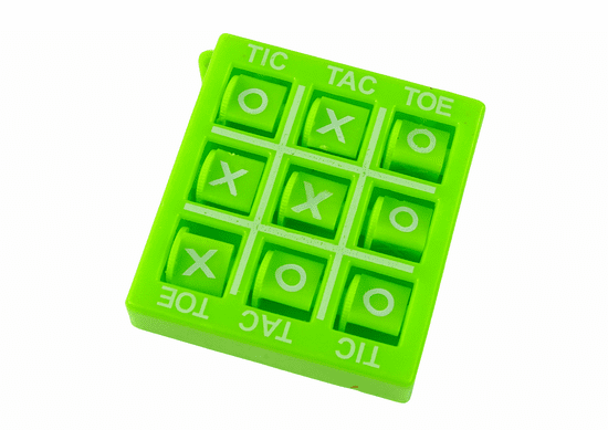 shumee Hra Tic-Tac-Toe 4,5 cm zelená