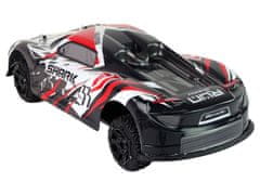 Lean-toys Auto Sportovní R/C 1:8 Šedá Bílá