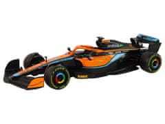 Lean-toys Auto R/C Závodní Mclaren F1 1:18 Oranžová