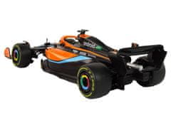 Lean-toys Auto R/C Závodní Mclaren F1 1:18 Oranžová