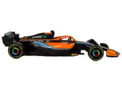 Lean-toys Auto R/C Závodní Mclaren F1 1:18 Oranžová