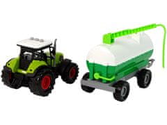 Lean-toys Traktor Pro Děti S Přívěsem Cisterna Autíčko Farma