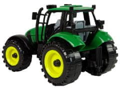 Lean-toys Traktor Ideal Farm Zelená Otevírací Maska