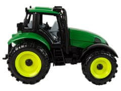 Lean-toys Traktor Ideal Farm Zelená Otevírací Maska