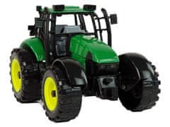 Lean-toys Traktor Ideal Farm Zelená Otevírací Maska