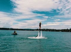 Allegria flyboarding 10 minut - Brněnská přehrada Brno - Bystrc