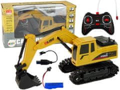 shumee Automobilové rypadlo R/C 1:24 žlutá