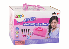 Lean-toys Sada Make-Up Taška Růžové Stíny Na Víčka.