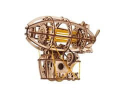 UGEARS Dřevěná 3d mechanická stavebnice steampunk airship