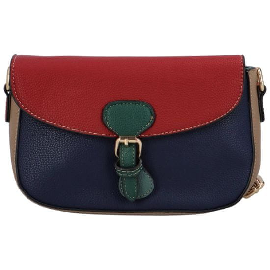 MaxFly Trendy malá dámská koženková crossbody Susana, cihlová