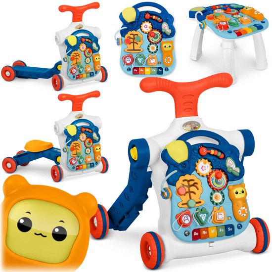 shumee Vzdělávací stůl Ricokids 4v1 modrý 781900