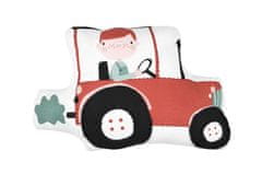 Lovely Casa Dětský polštář traktor Tom 40 x 28 cm