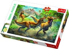 Trefl Puzzle Dinosauři/Tyranosaurus 41x27,5cm 160 dílků v krabici 29x19x4cm