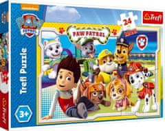 Trefl Puzzle Paw Patrol/Tlapková patrola MAXI 24ks 60x40cm v krabici 39x26x4cm