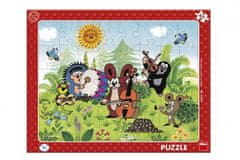 Dino Puzzle deskové Krtek a kapela 29x37cm 40 dílků ve fólii