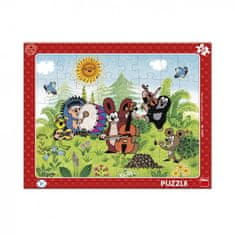 Dino Puzzle deskové Krtek a kapela 29x37cm 40 dílků ve fólii