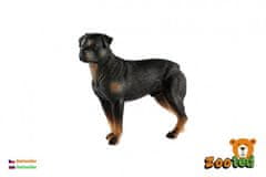 Rottweiler - pes domácí zooted plast 8cm