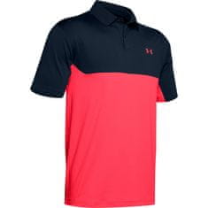 Under Armour Pánské polo tričko 1355485 Performance SS20 - Under Armour Barva: tmavě modrá s korálovou, Velikost: S/M