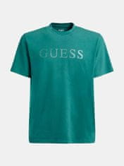 Guess Pánské tričko U1YA00JR06K - STRM- Zelená - Guess M Zelená