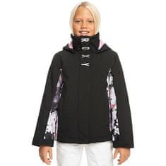 Roxy bunda ROXY Galaxy Girl TRUE BLACK BLURRY FLOWER 12