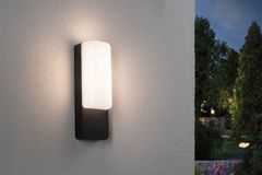 Paulmann PAULMANN LED venkovní nástěnné svítidlo Bonnie IP44 93x77mm 3000K 8,5W 230V antracit hliník 94850