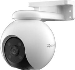 EZVIZ IP kamera H8 Pro 3K/ PTZ/ Wi-Fi/ 5Mpix/ krytí IP65/ objektiv 4mm/ H.265/ IR přísvit až 30m/ bílá