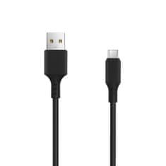 setty. autonabíječka 1x USB 2,4A černá + microUSB kabel 1,0m (GSM108844)