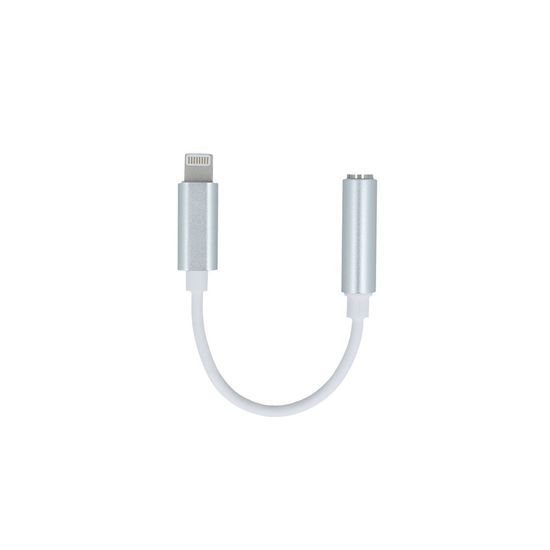 setty. adaptér Lightning - audio jack 3,5mm, bílá (GSM112227)