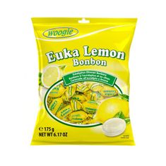 Woogie bonbóny Eukalyptus lemon 175g