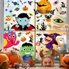 HOME & MARKER® Nálepky na okna pro Halloween | SPOOKCLINGS Kreslený film