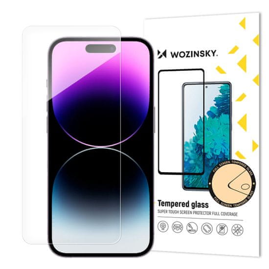 WOZINSKY Wozinsky ochranné tvrzené sklo pro Apple iPhone 15 Pro Max - Černá KP28580
